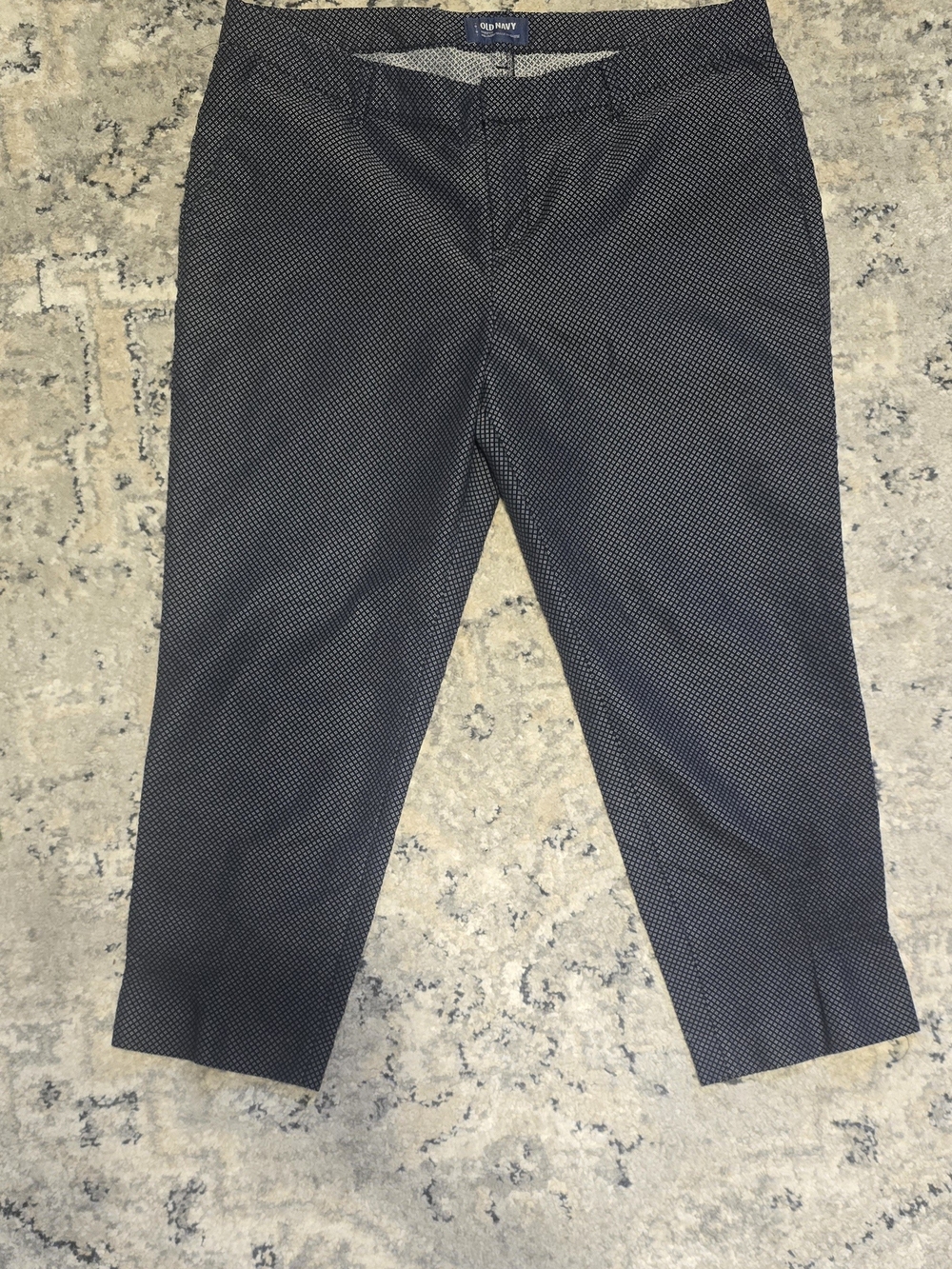 Old Navy Women’s Navy Microdot Dress Pants